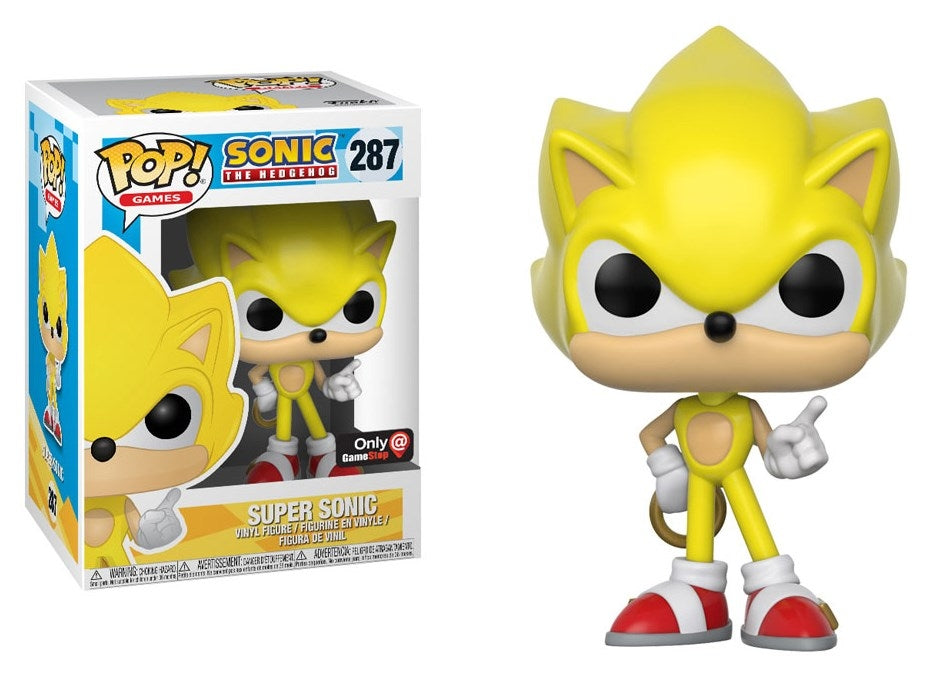 Sonic the Hedgehog: Super Sonic (Gamestop Exclusive) (287) [POP!] - Funko Sealed