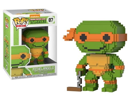 Teenage Mutant Ninja Turtles: Michelangelo (8-Bit) (7) [POP!] - Funko Sealed