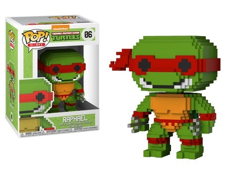 Teenage Mutant Ninja Turtles: Raphael (8-Bit) (6) [POP!] - Funko Sealed