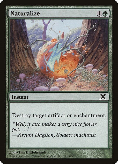 Naturalize (282) [10E] - MTG Single