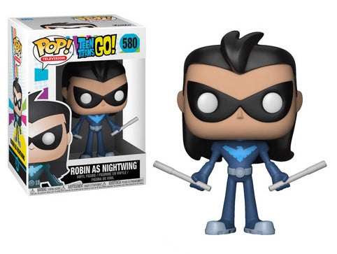 Teen Titans Go!: Robin as Nightwing (580) [POP!] - Funko Sealed