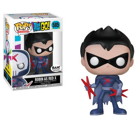 Teen Titans Go!: Robin as Red X (Unmasked) (Books-A-Million Exclusive) (585) [POP!] - Funko Sealed