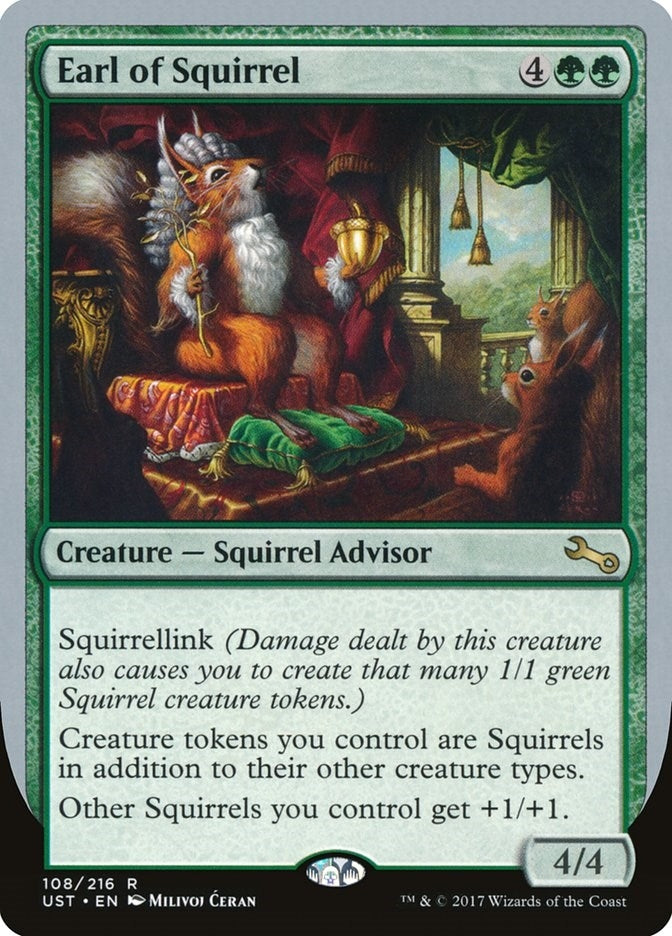 Earl of Squirrel (108) [UST] - MTG Single