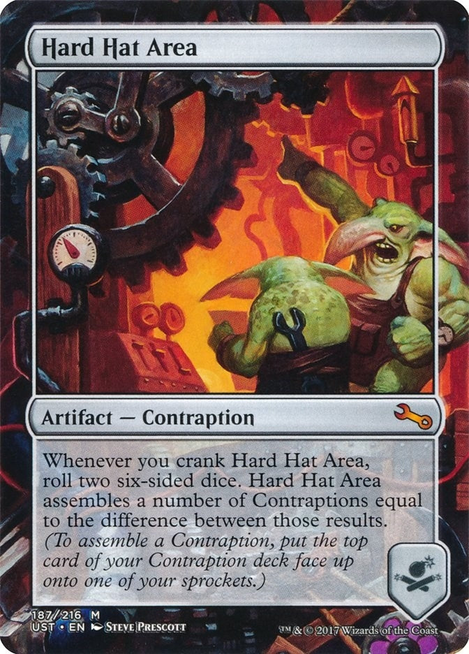 Hard Hat Area (187) [UST] - MTG Single