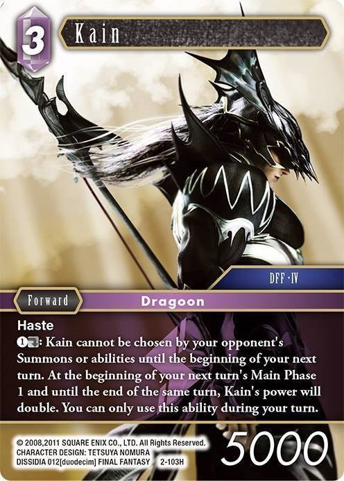 Kain - PR-009/2-103H (Alternate Art Promo) (92103) [PR] - Final Fantasy TCG Single