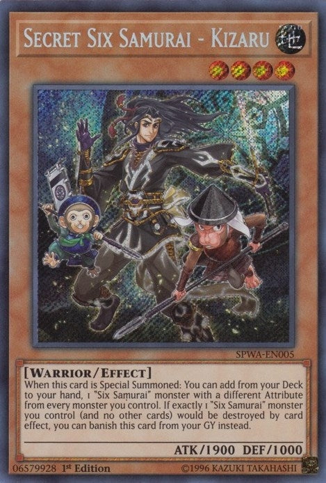 Secret Six Samurai - Kizaru (5) (SPWA) - YuGiOh Single