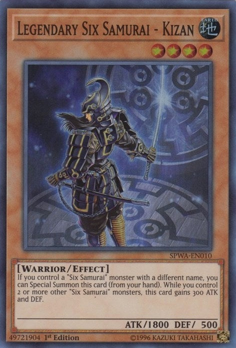 Legendary Six Samurai - Kizan (10) (SPWA) - YuGiOh Single