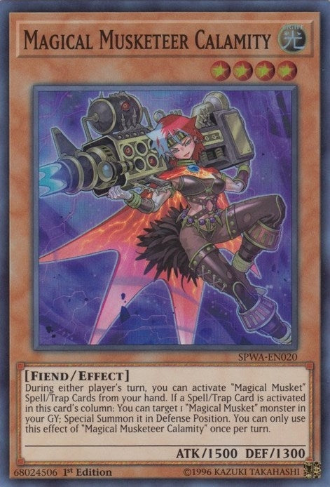 Magical Musketeer Calamity (20) (SPWA) - YuGiOh Single
