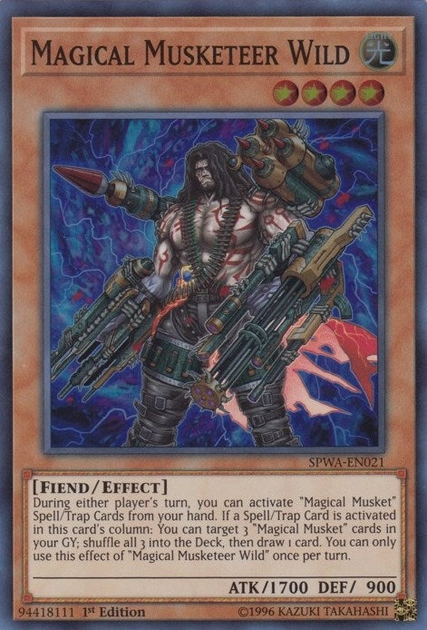Magical Musketeer Wild (21) (SPWA) - YuGiOh Single
