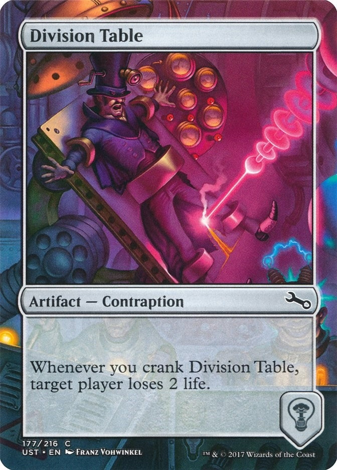 Division Table (177) [UST] - MTG Single