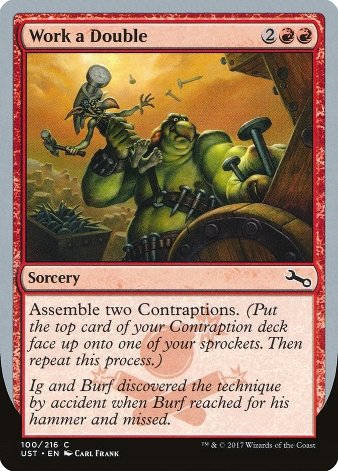 Work a Double (100) [UST] - MTG Single