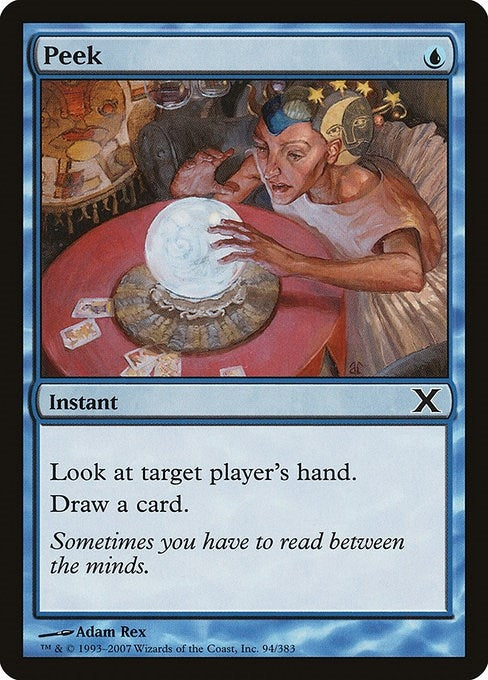 Peek (94) [10E] - MTG Single