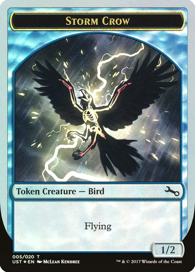Storm Crow Token (0) [UST] - MTG Single