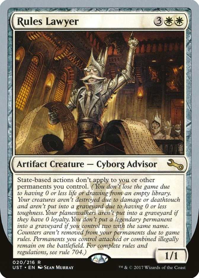 Rules Lawyer (20) [UST] - MTG Single