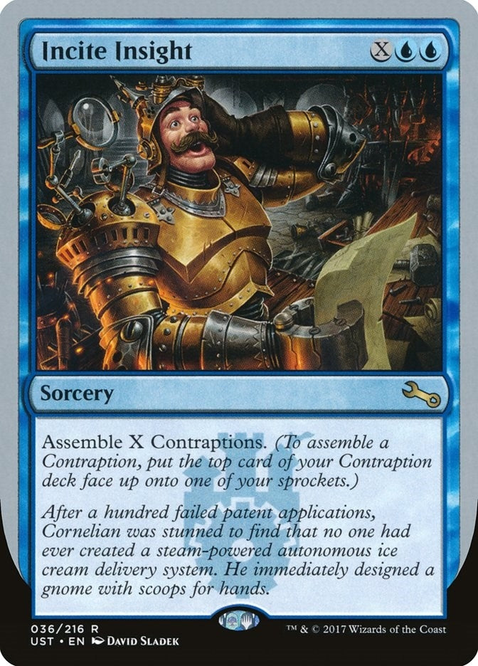Incite Insight (36) [UST] - MTG Single