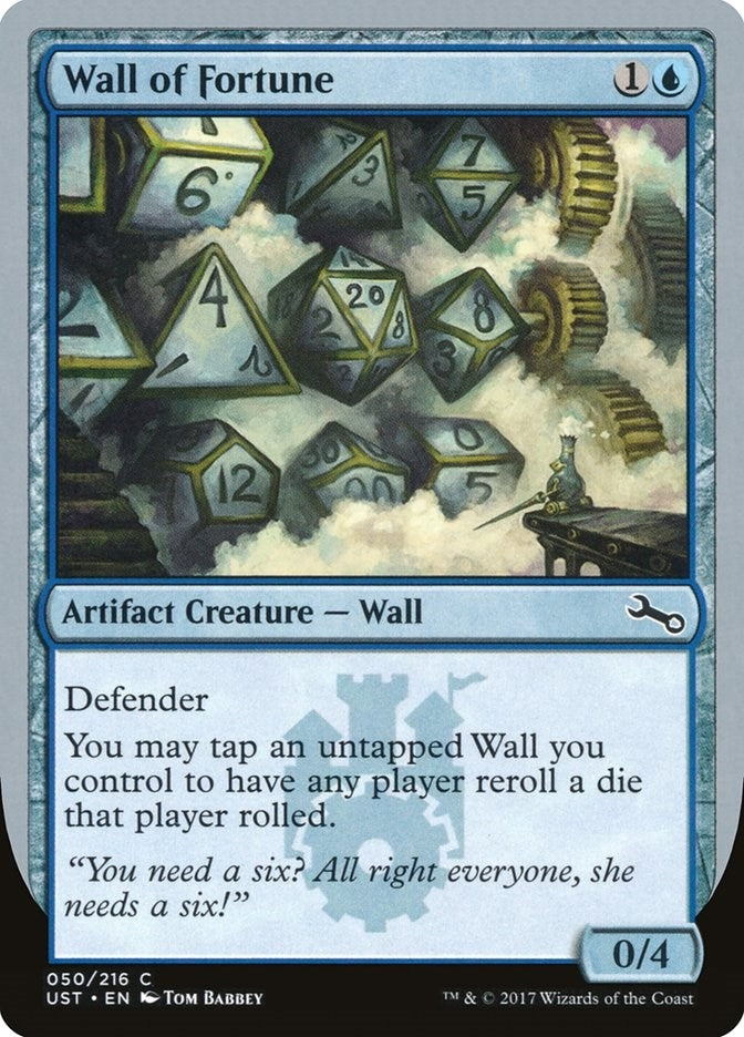 Wall of Fortune (50) [UST] - MTG Single