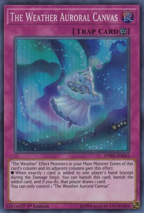 The Weather Auroral Canvas (41) (SPWA) - YuGiOh Single