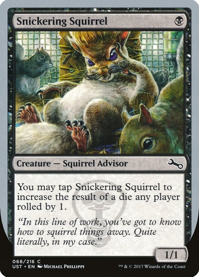 Snickering Squirrel (68) [UST] - MTG Single