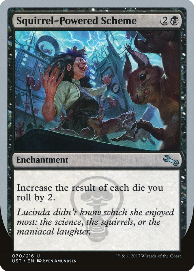 Squirrel-Powered Scheme (70) [UST] - MTG Single