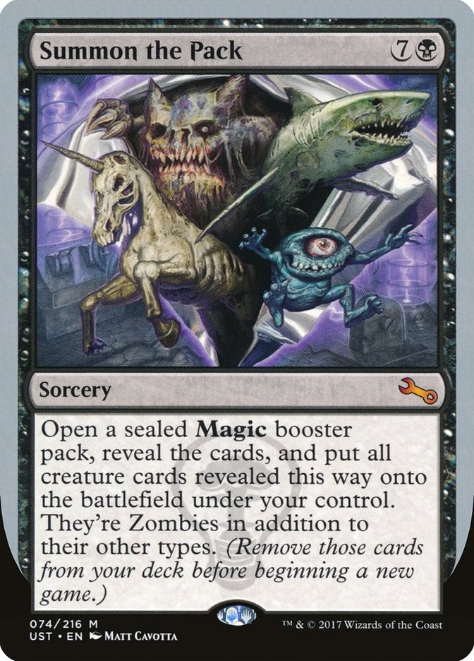 Summon the Pack (74) [UST] - MTG Single