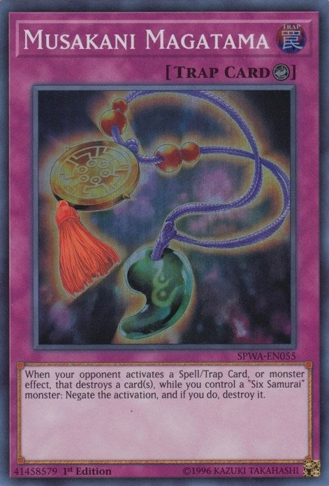 Musakani Magatama (55) (SPWA) - YuGiOh Single