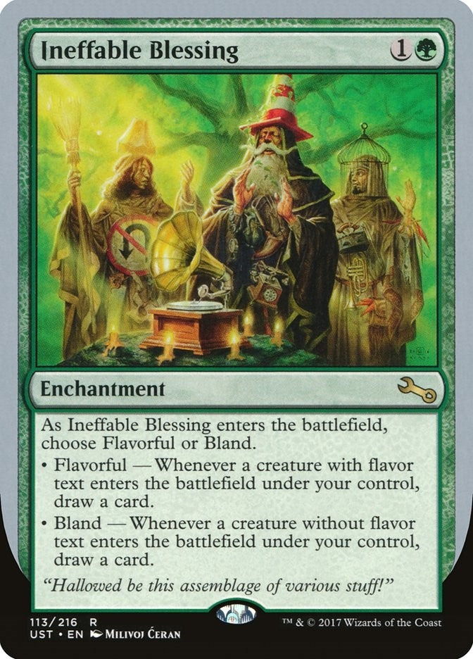 Ineffable Blessing (A) (113) [UST] - MTG Single