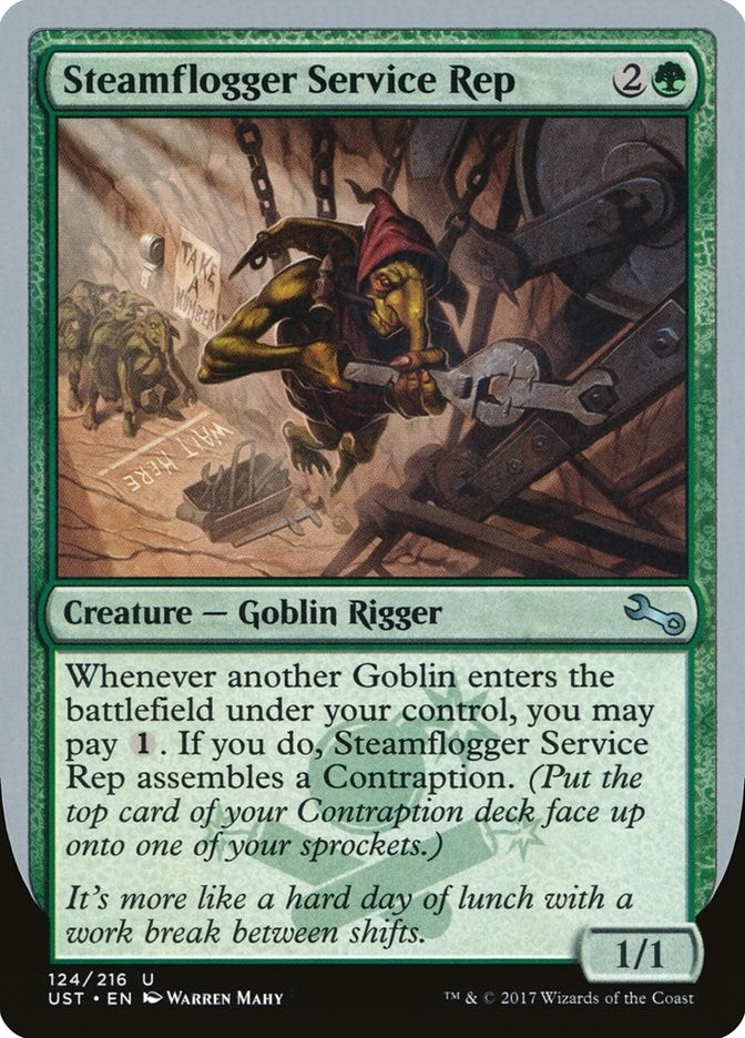 Steamflogger Service Rep (124) [UST] - MTG Single