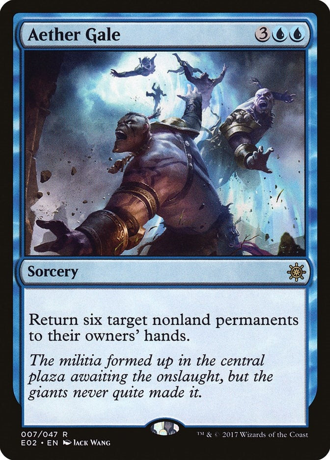 Aether Gale (7) [E02] - MTG Single