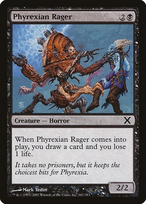 Phyrexian Rager (167) [10E] - MTG Single