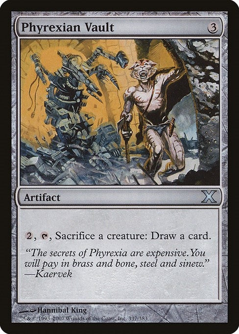 Phyrexian Vault (337) [10E] - MTG Single