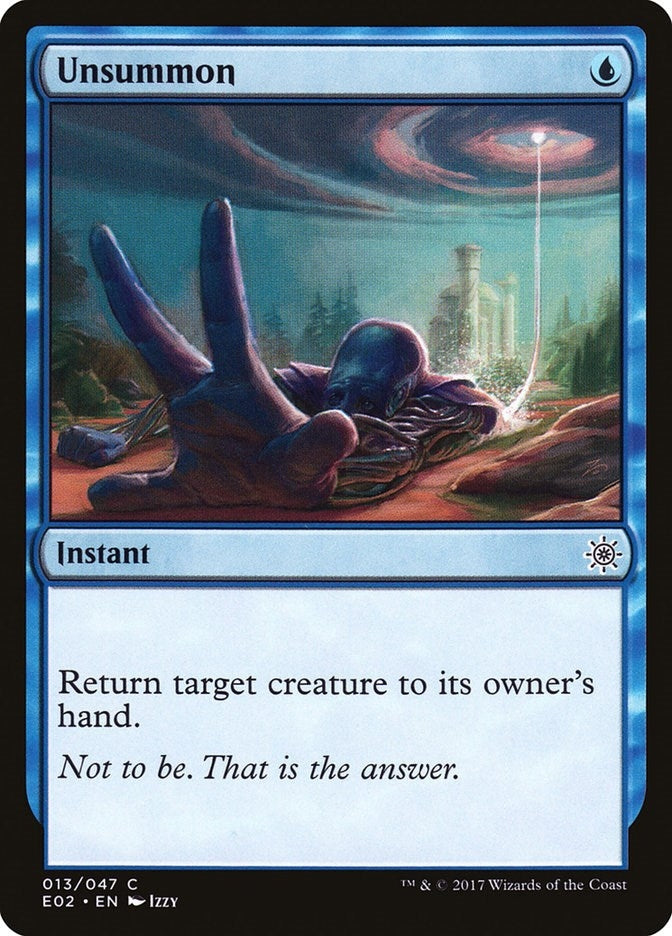 Unsummon (13) [E02] - MTG Single