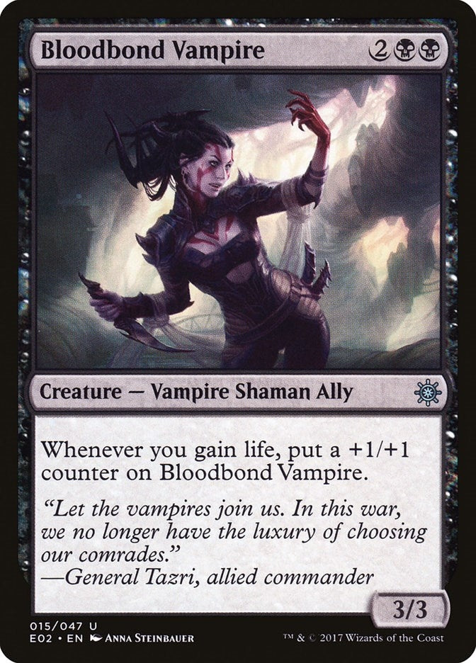 Bloodbond Vampire (15) [E02] - MTG Single