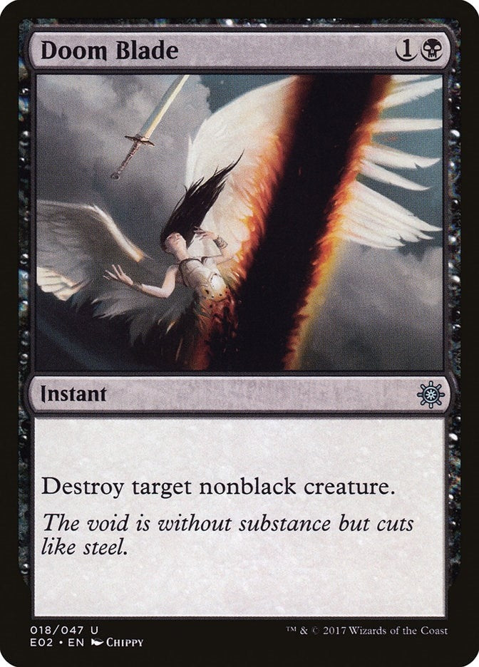 Doom Blade (18) [E02] - MTG Single