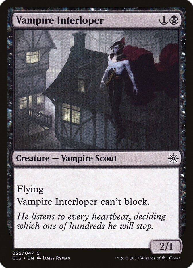Vampire Interloper (22) [E02] - MTG Single