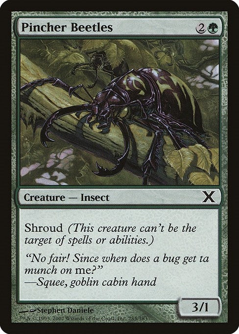 Pincher Beetles (285) [10E] - MTG Single