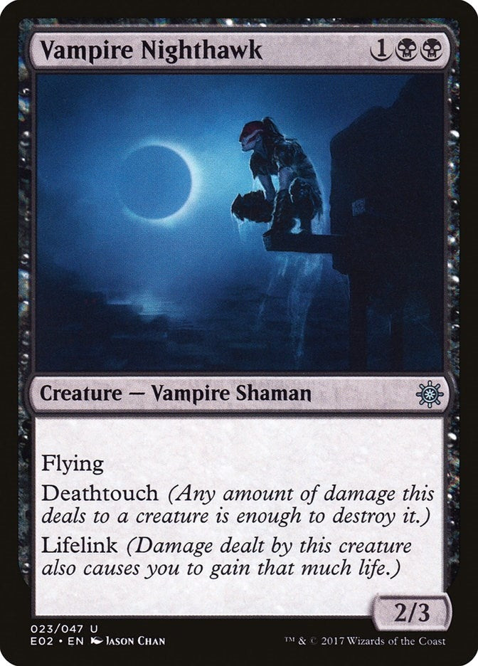 Vampire Nighthawk (23) [E02] - MTG Single
