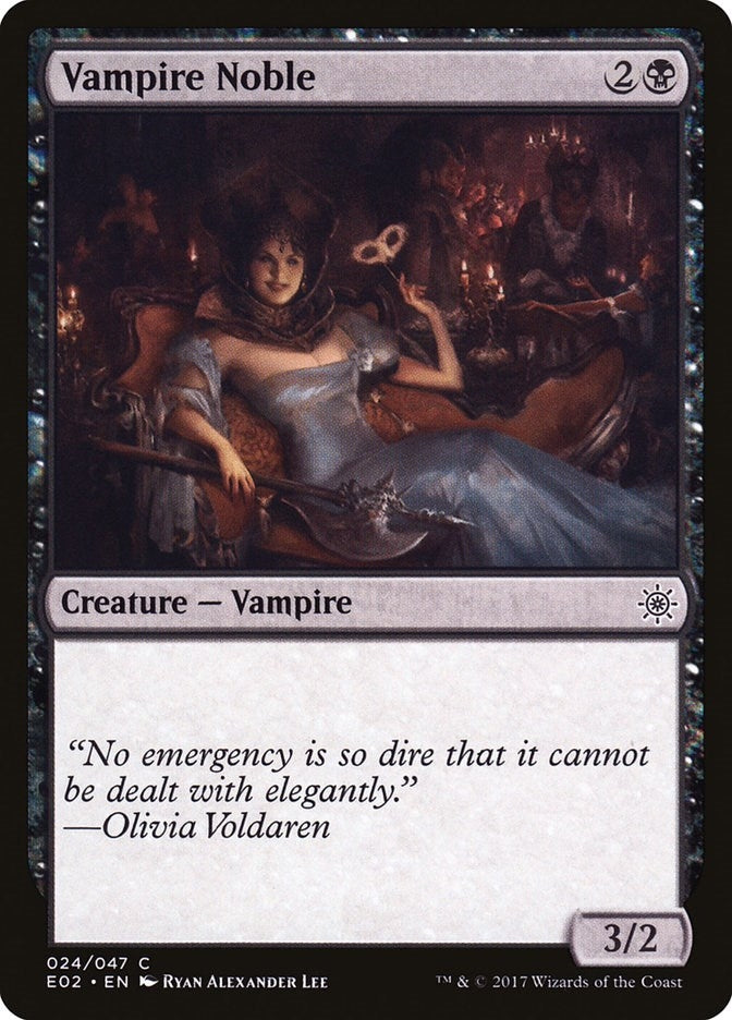 Vampire Noble (24) [E02] - MTG Single