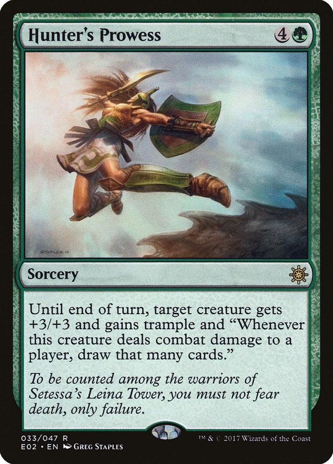 Hunter’s Prowess (33) [E02] - MTG Single