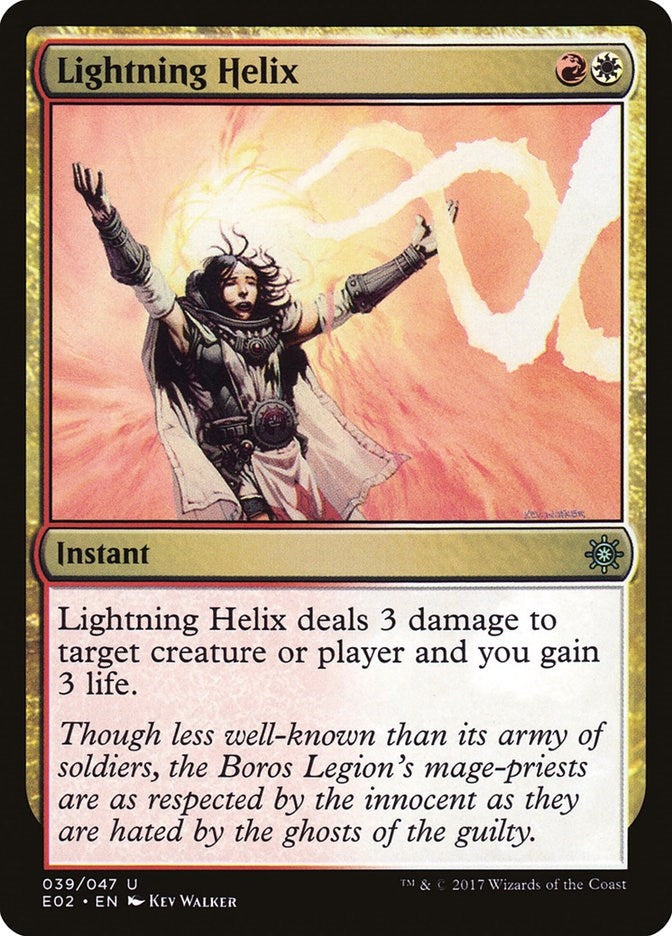 Lightning Helix (39) [E02] - MTG Single