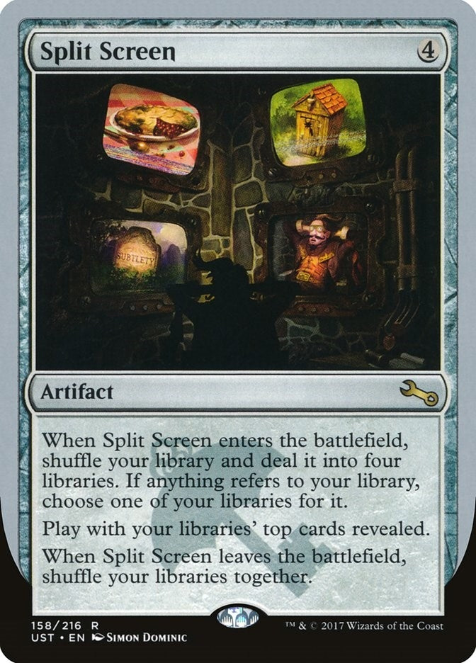 Split Screen (158) [UST] - MTG Single