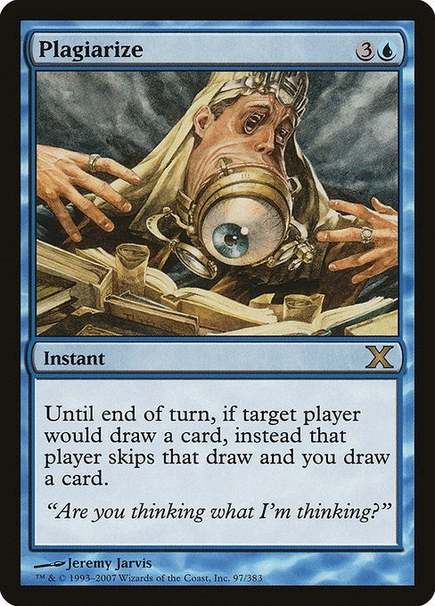 Plagiarize (97) [10E] - MTG Single