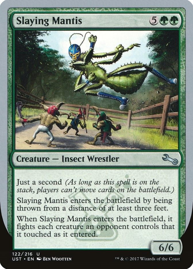 Slaying Mantis (122) [UST] - MTG Single