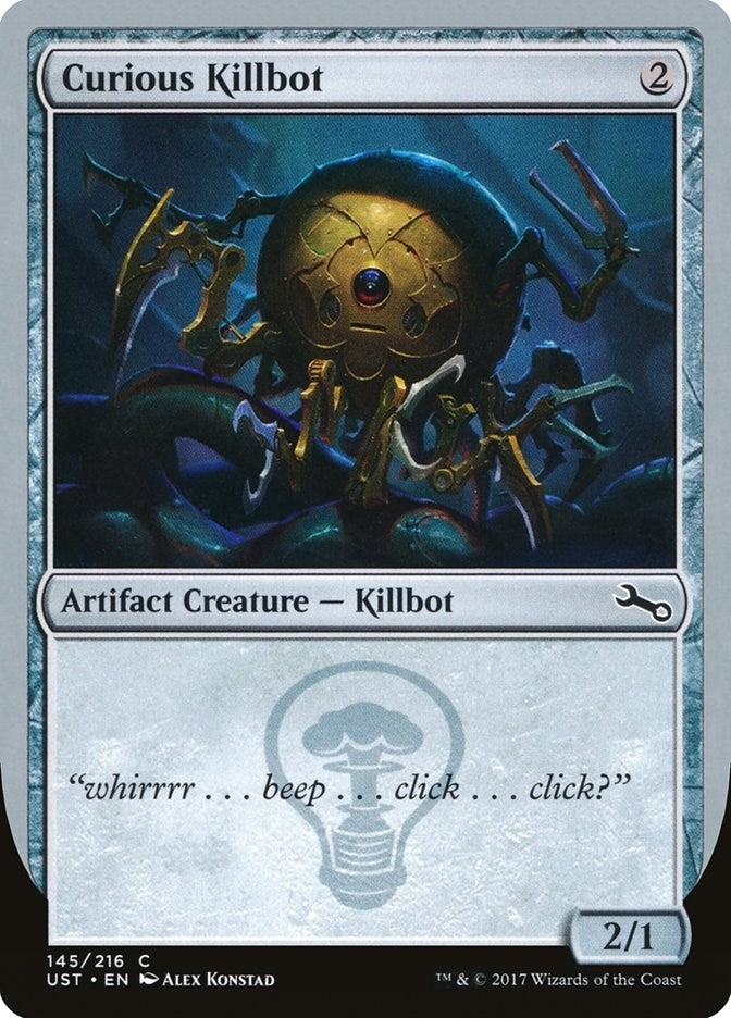 Curious Killbot (145) [UST] - MTG Single