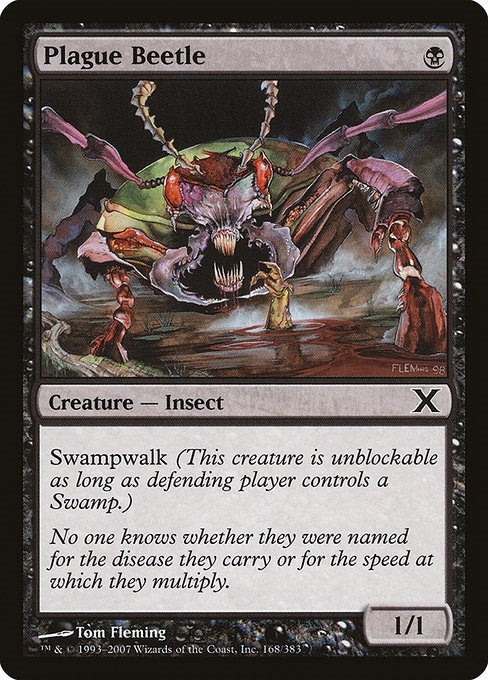 Plague Beetle (168) [10E] - MTG Single