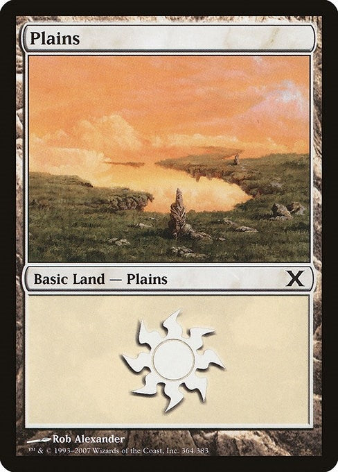 Plains (364) (364) [10E] - MTG Single
