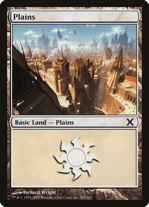 Plains (367) (367) [10E] - MTG Single