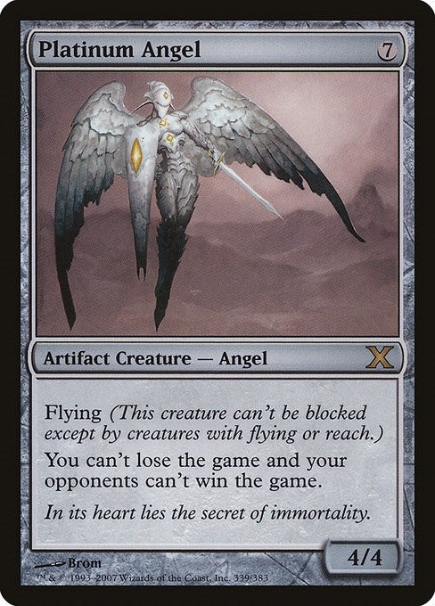 Platinum Angel (339) [10E] - MTG Single