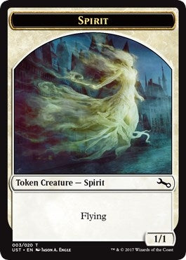 Spirit Token (0) [UST] - MTG Single