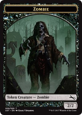 Zombie Token (0) [UST] - MTG Single