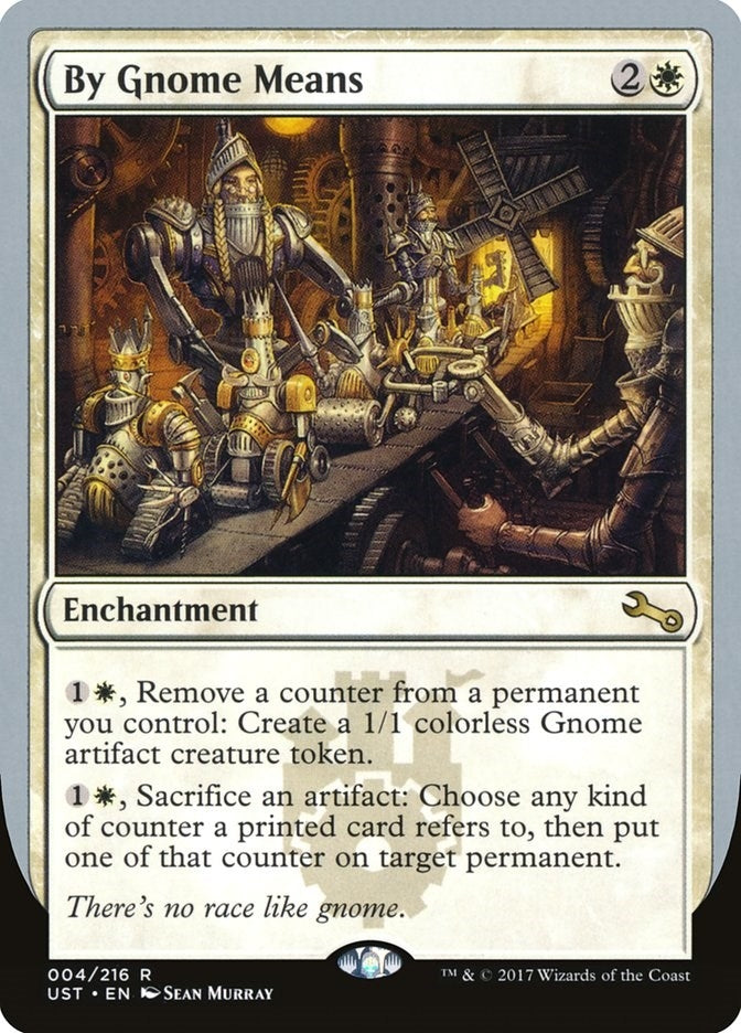 By Gnome Means (4) [UST] - MTG Single